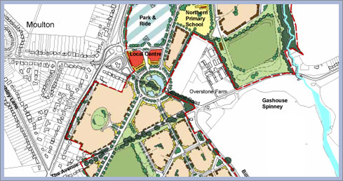 Draft Masterplan of Overstone